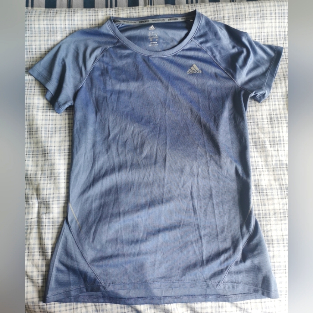 Adidas Blue Athletic T-Shirt